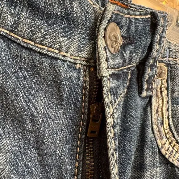 Rock Revival Men's Adriel SJ400 Slim Straight Jeans Size 38 - Picture 9 of 14